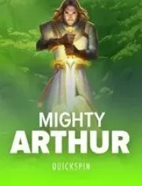 mighty arthur slot logo