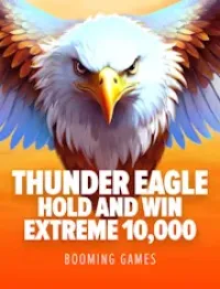 thunder eagle hold and win game logo